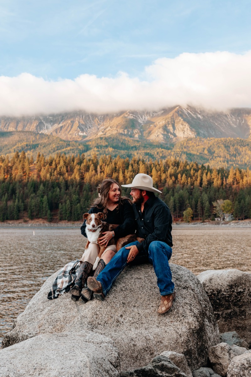 Idaho engagement session by Sage and Spur