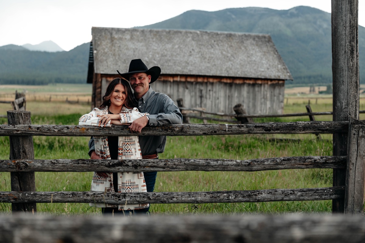 Idaho engagement session by Sage and Spur