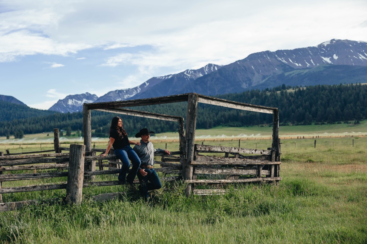 Idaho engagement session by Sage and Spur