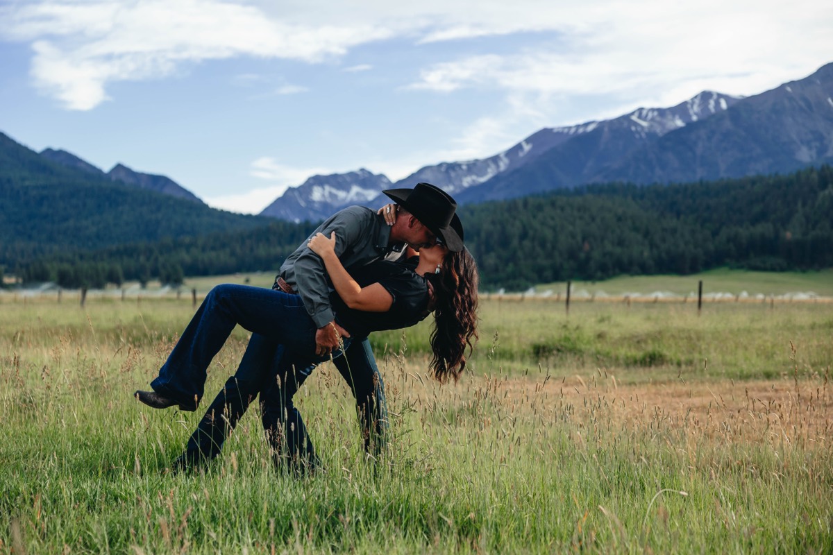 Idaho engagement session by Sage and Spur
