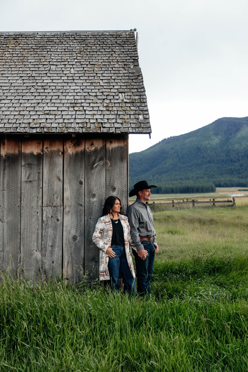 Idaho engagement session by Sage and Spur