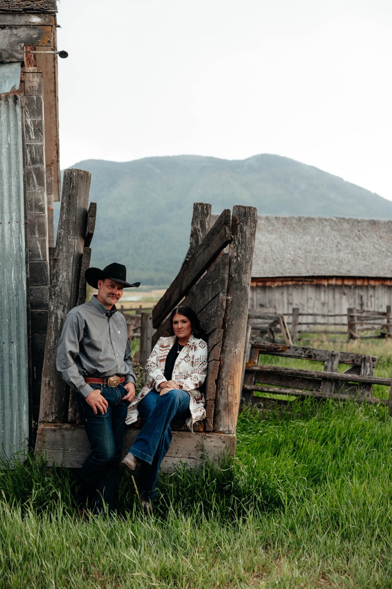 Idaho engagement session by Sage and Spur