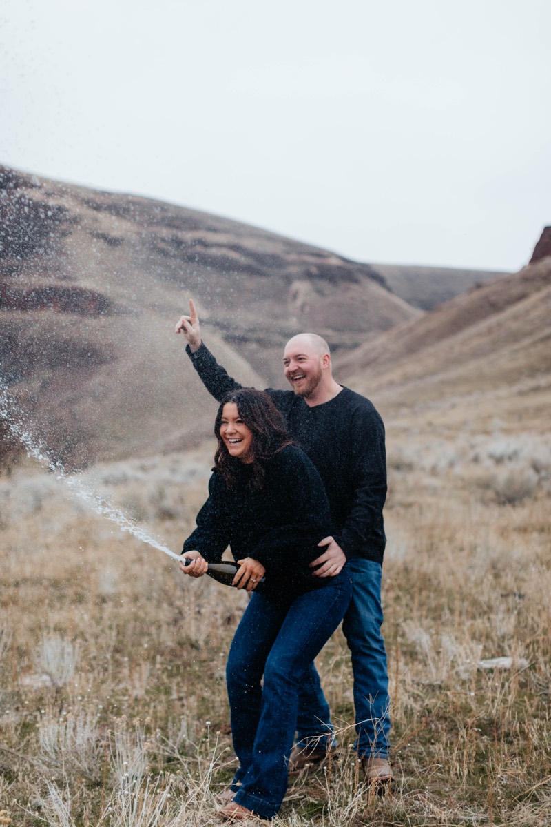 Idaho engagement session by Sage and Spur