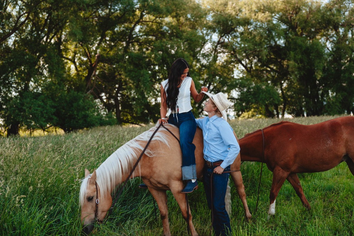 Idaho engagement session by Sage and Spur