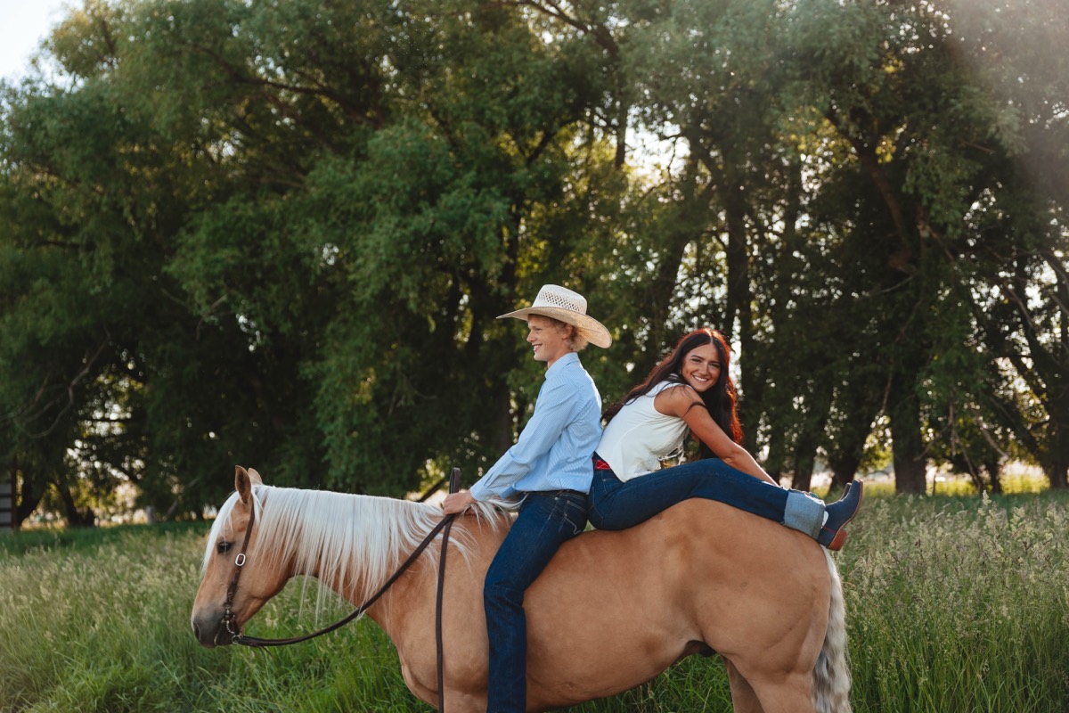 Idaho engagement session by Sage and Spur
