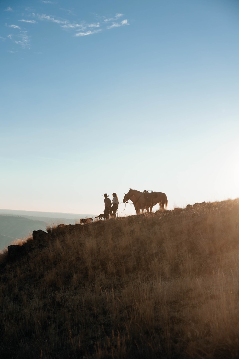 Idaho engagement session by Sage and Spur