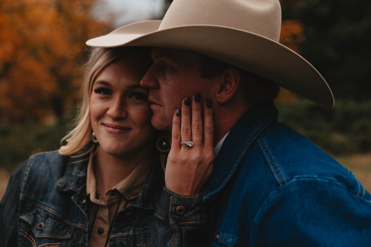 Idaho engagement session by Sage and Spur
