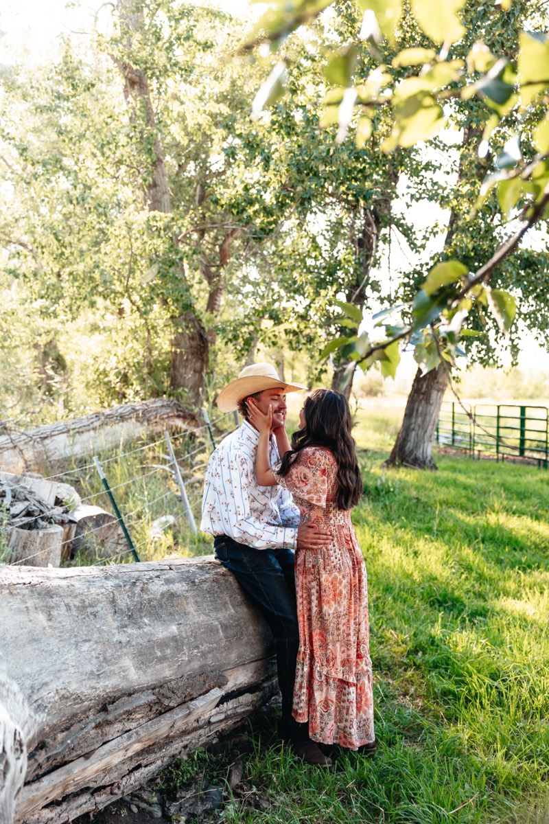 Idaho engagement session by Sage and Spur