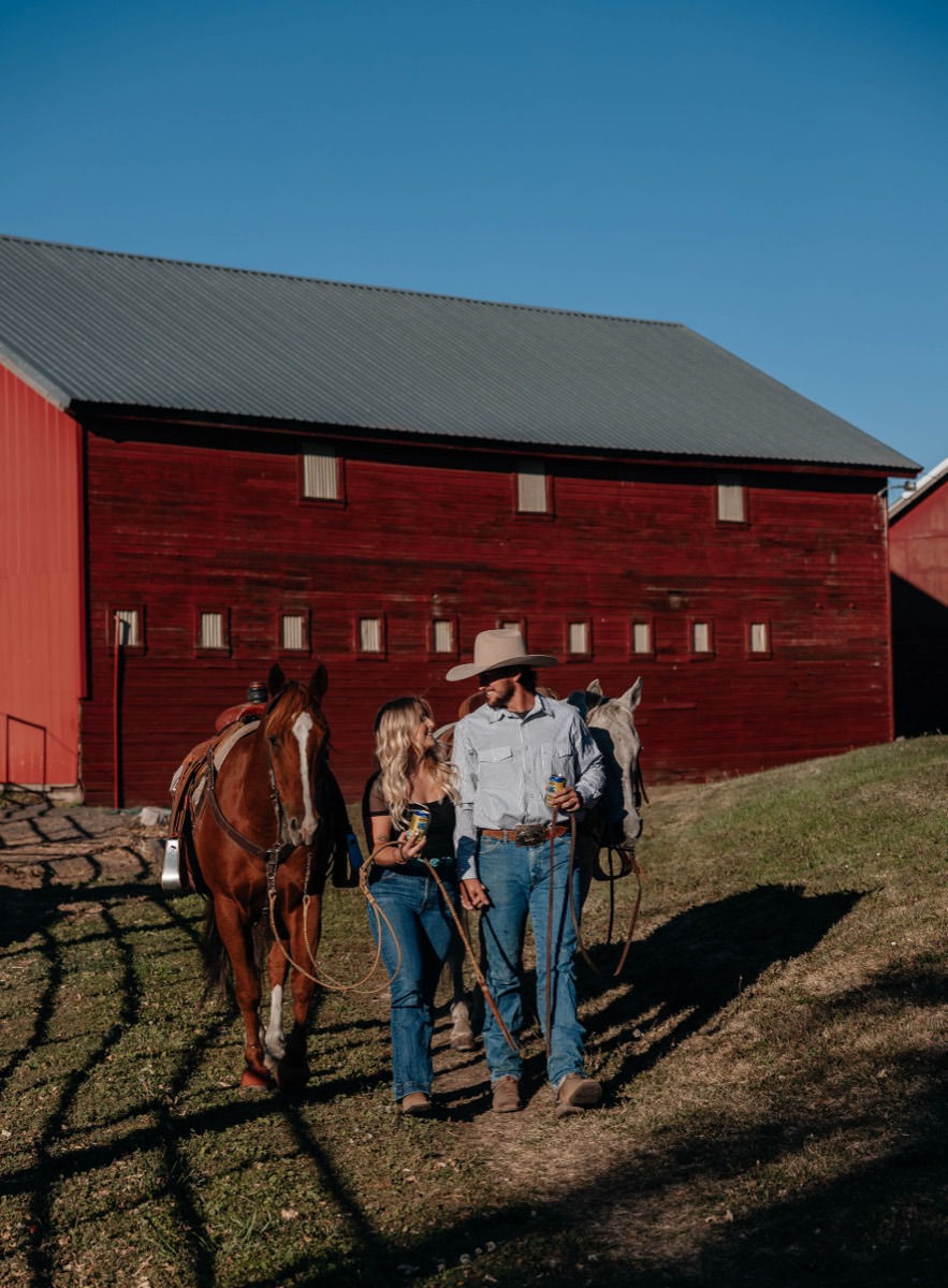 Idaho engagement session by Sage and Spur