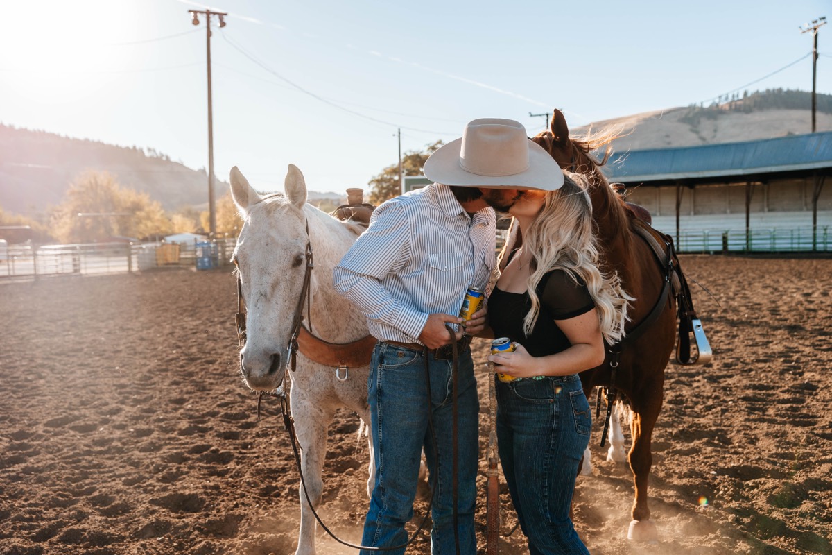 Idaho engagement session by Sage and Spur