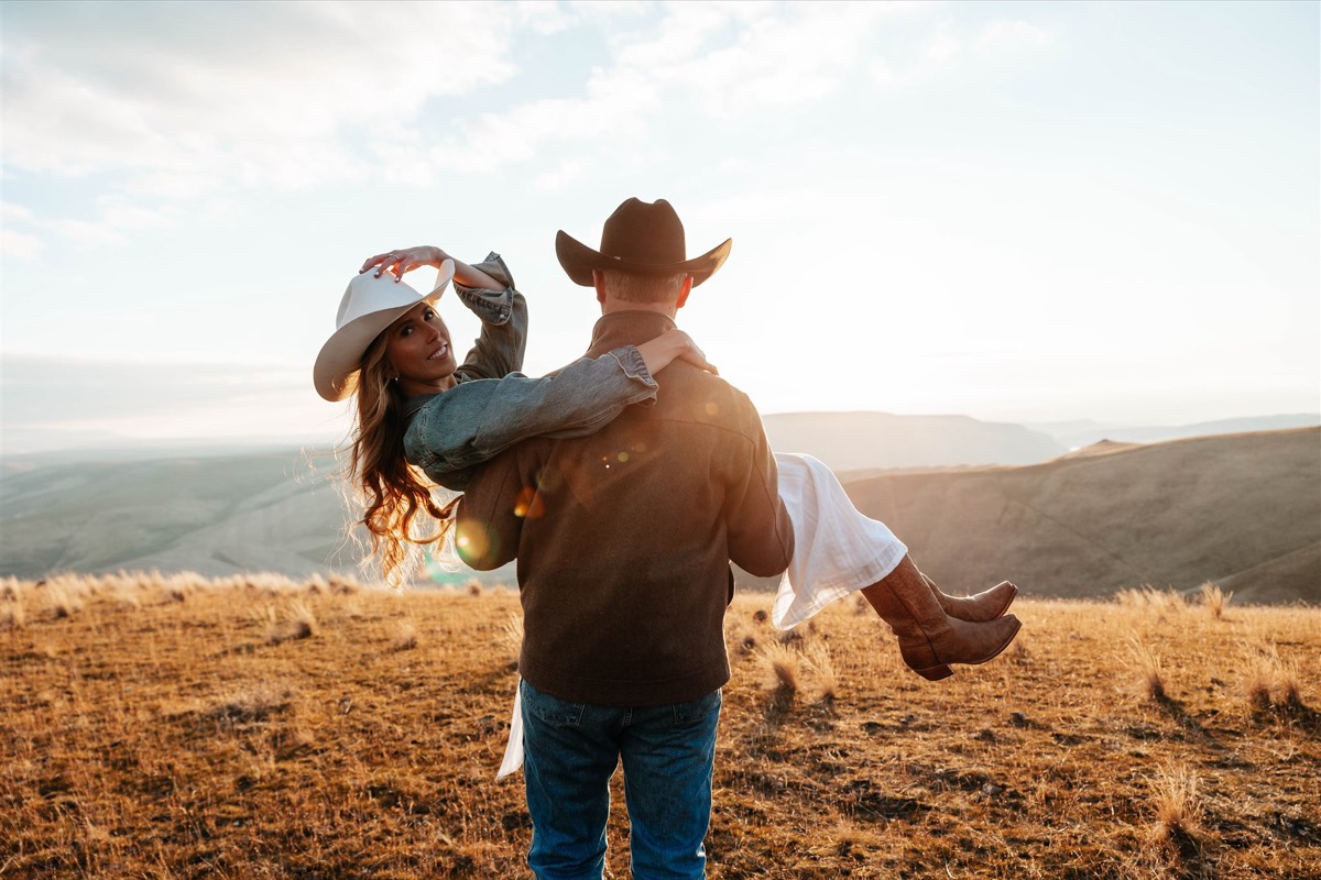 Idaho engagement session by Sage and Spur