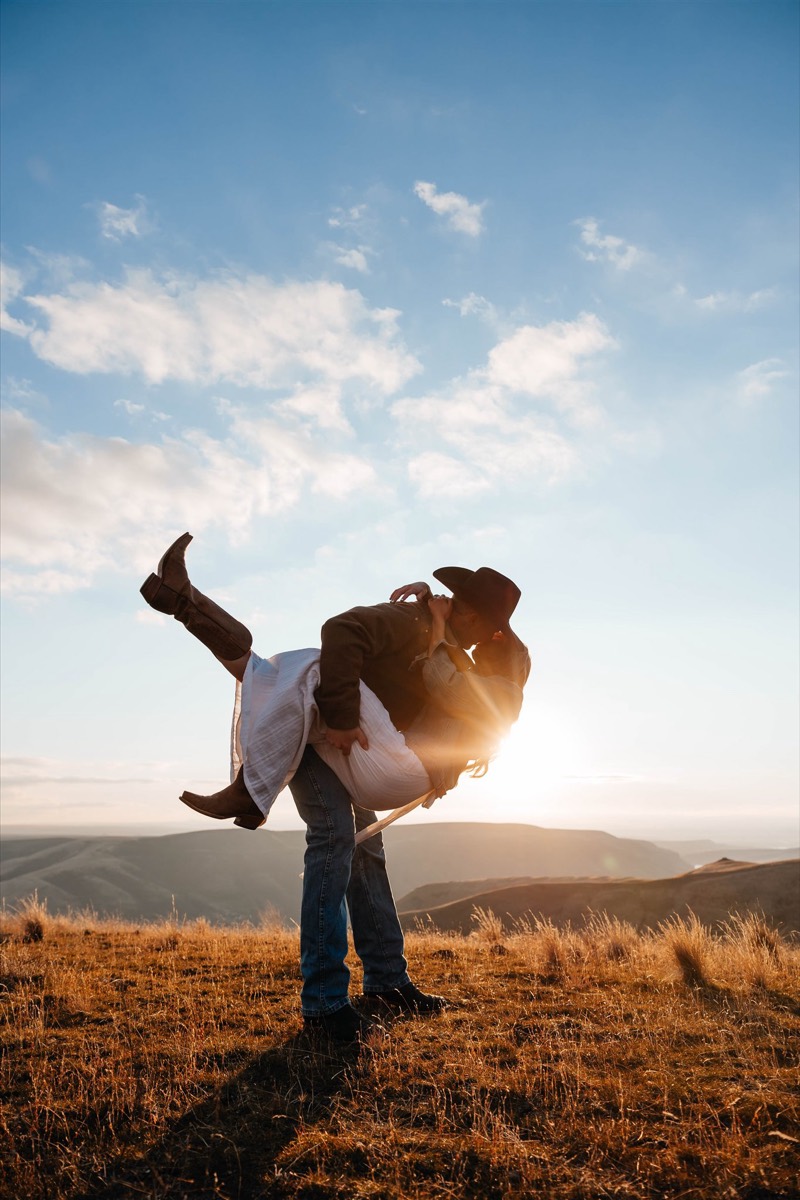 Idaho engagement session by Sage and Spur