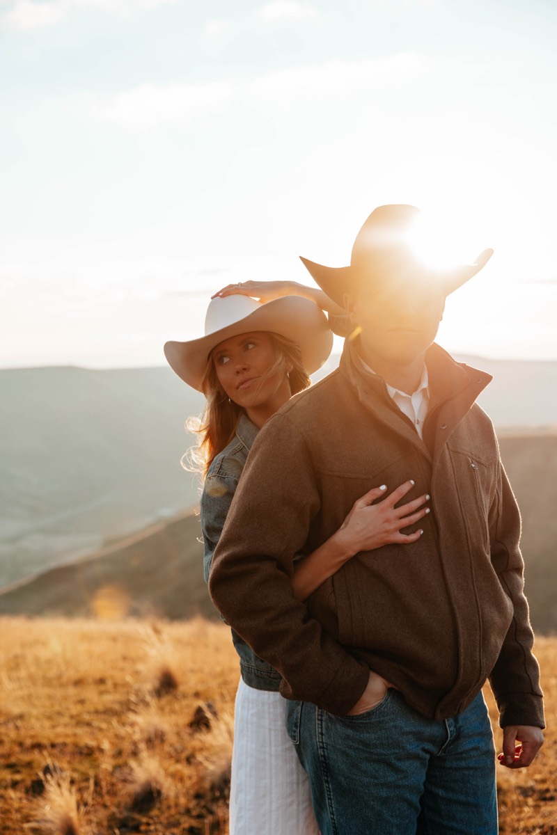 Idaho engagement session by Sage and Spur