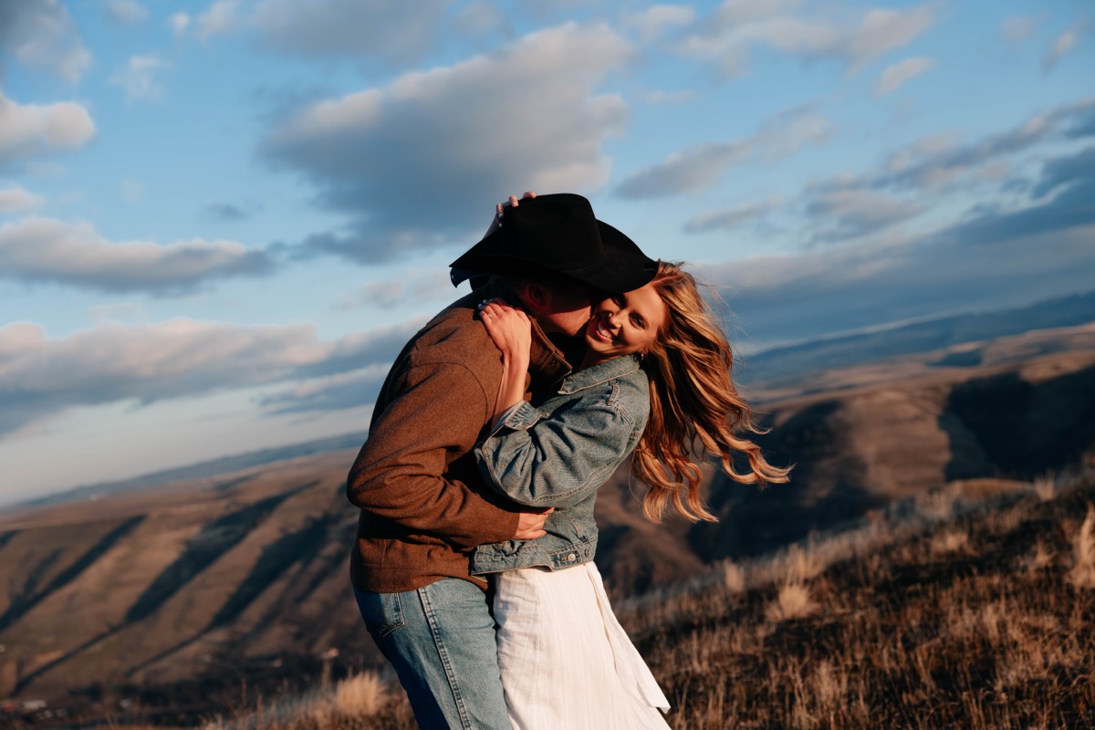Idaho engagement session by Sage and Spur