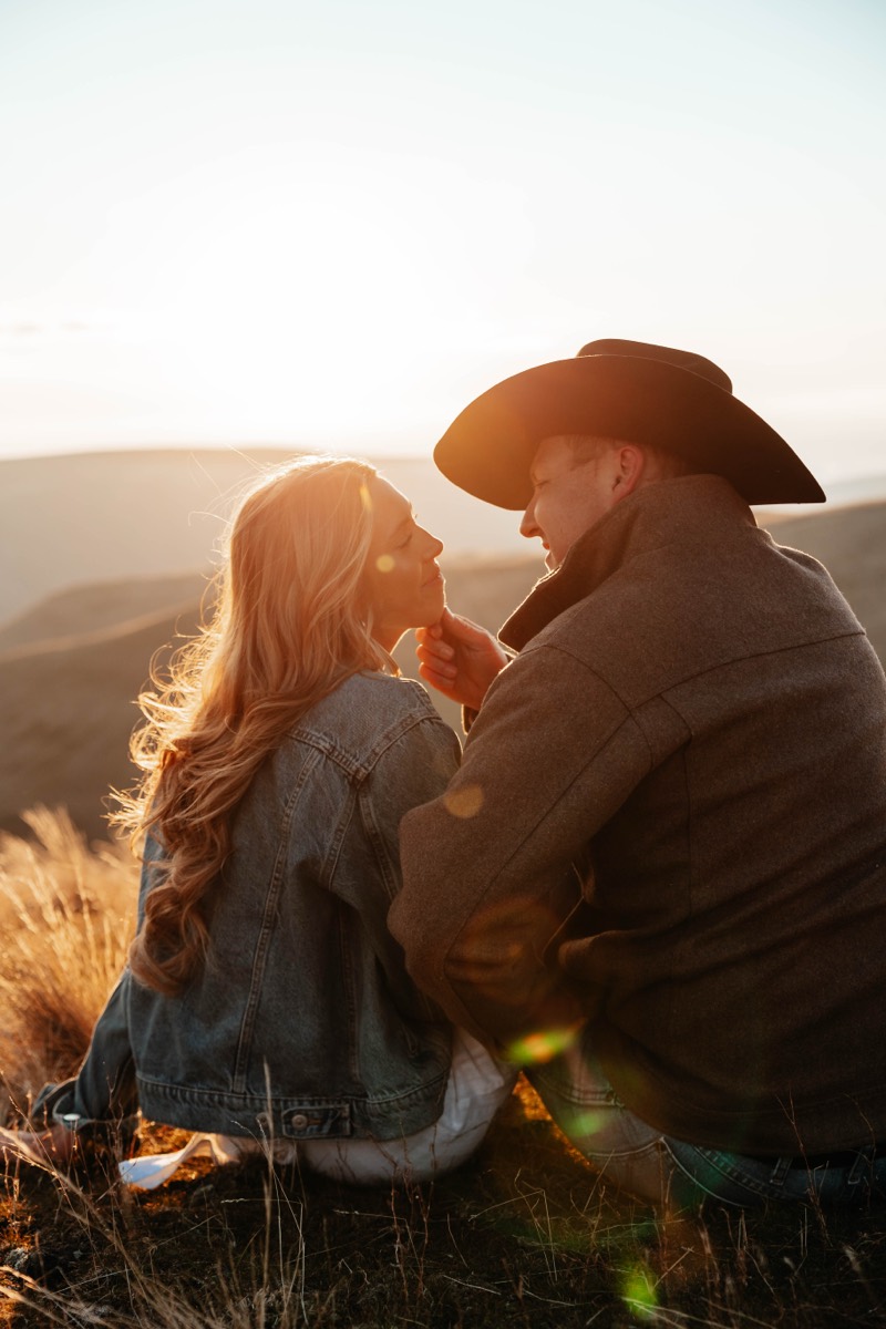 Idaho engagement session by Sage and Spur