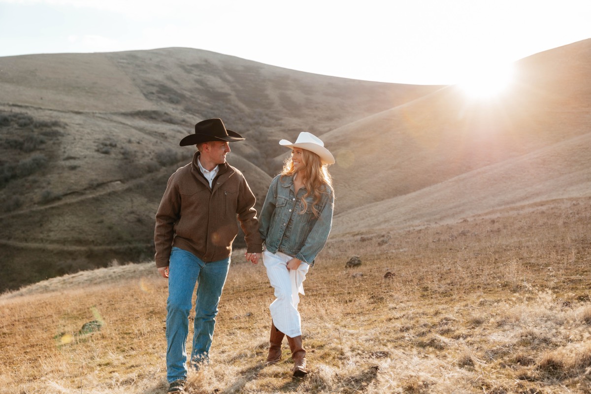 Idaho engagement session by Sage and Spur