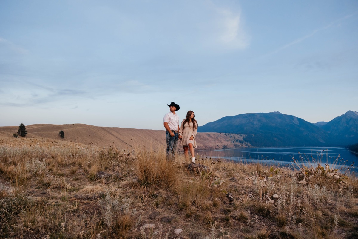 Idaho engagement session by Sage and Spur