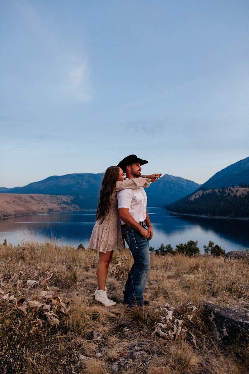 Idaho engagement session by Sage and Spur