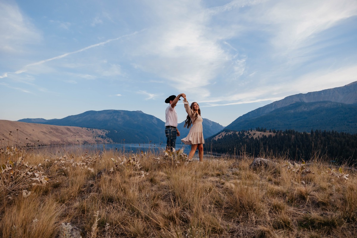 Idaho engagement session by Sage and Spur