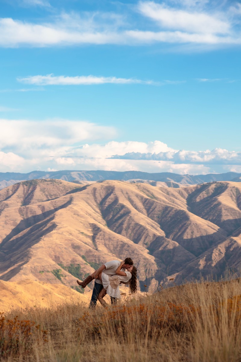 Idaho engagement session by Sage and Spur