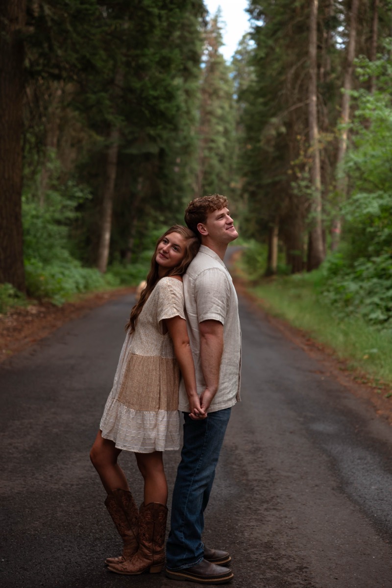 Idaho engagement session by Sage and Spur