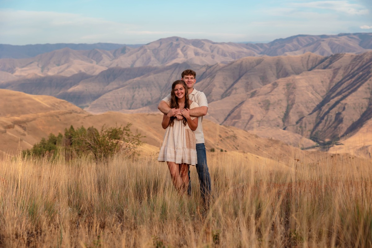 Idaho engagement session by Sage and Spur