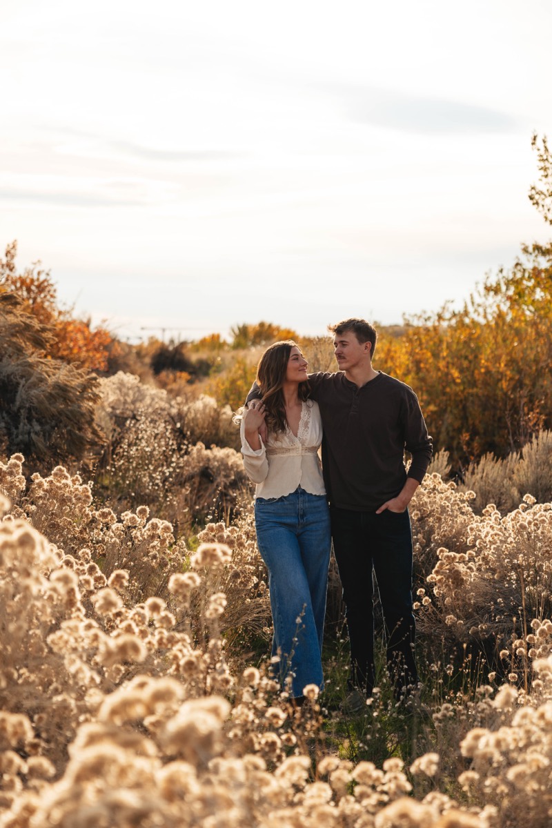 Idaho engagement session by Sage and Spur
