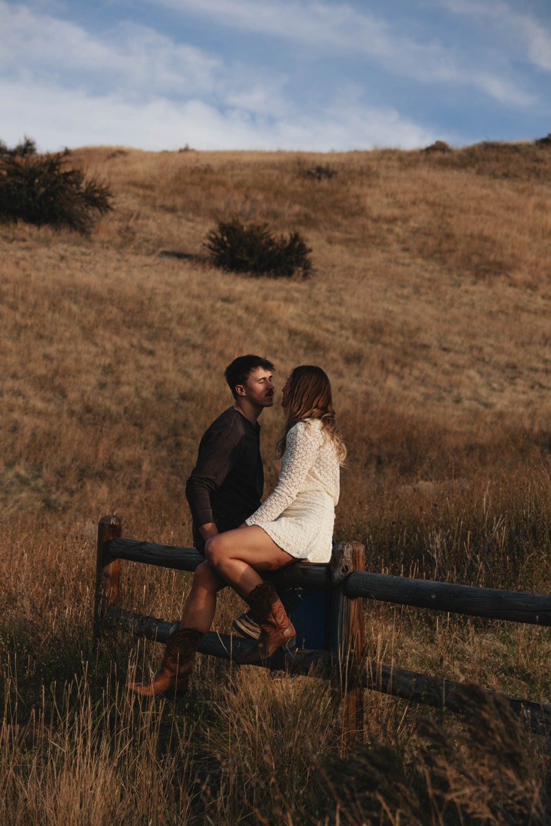 Idaho engagement session by Sage and Spur