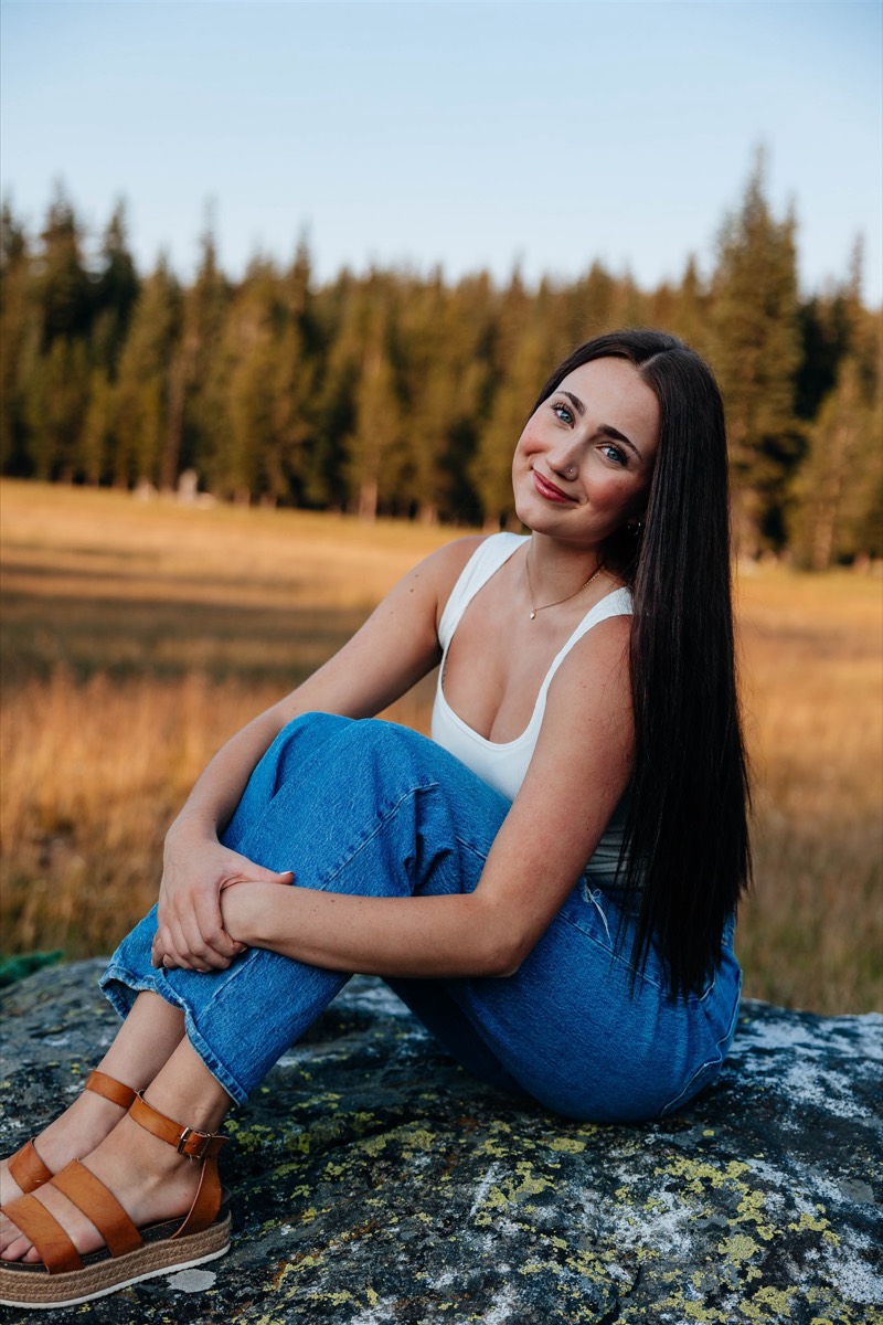 Idaho senior portrait by Sage and Spur