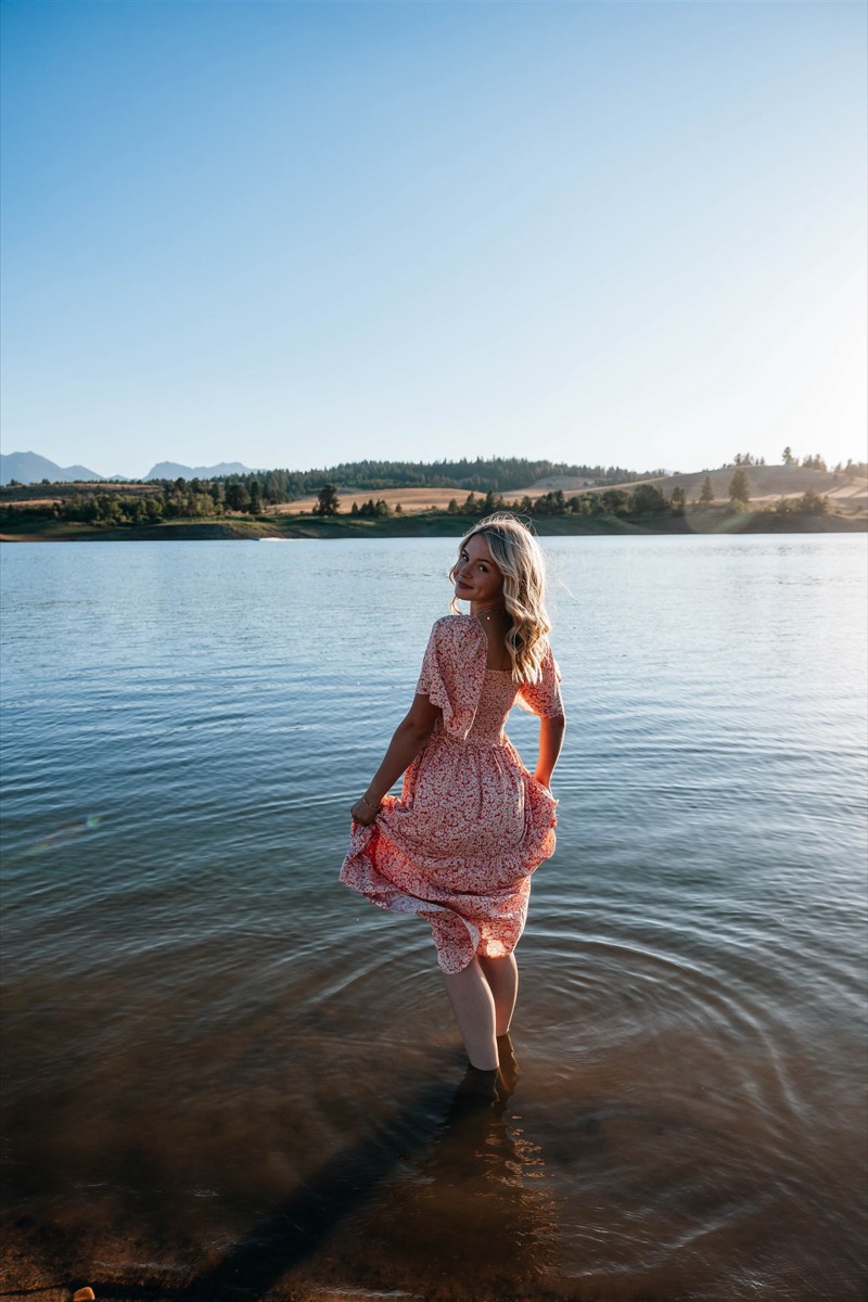Idaho senior portrait by Sage and Spur