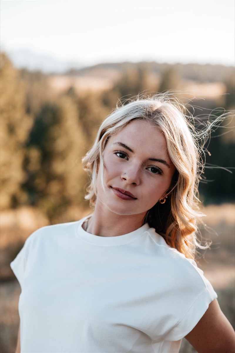 Idaho senior portrait by Sage and Spur