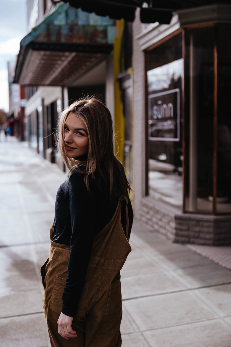 Idaho senior portrait by Sage and Spur