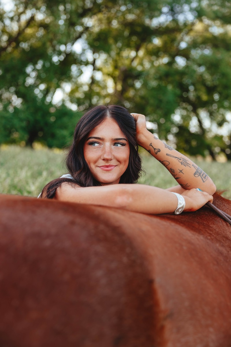 Idaho senior portrait by Sage and Spur