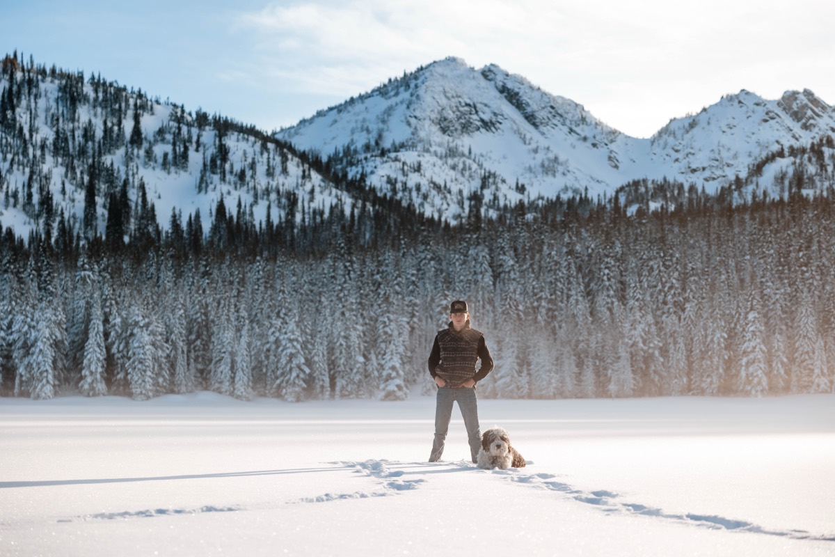 Idaho senior portrait by Sage and Spur