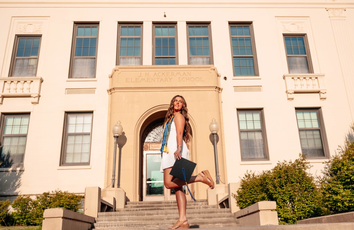 Idaho senior portrait by Sage and Spur