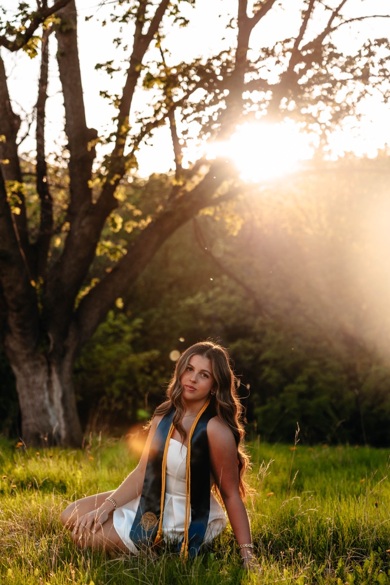 Idaho senior portrait by Sage and Spur