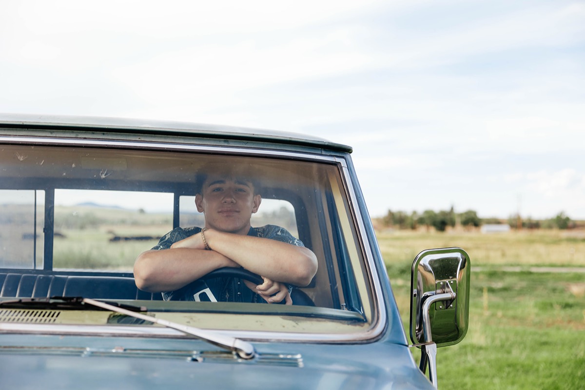 Idaho senior portrait by Sage and Spur