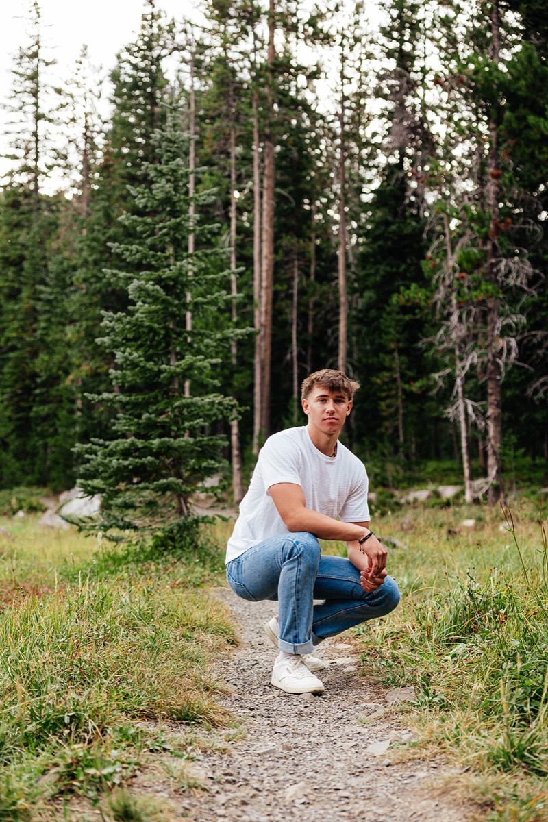 Idaho senior portrait by Sage and Spur