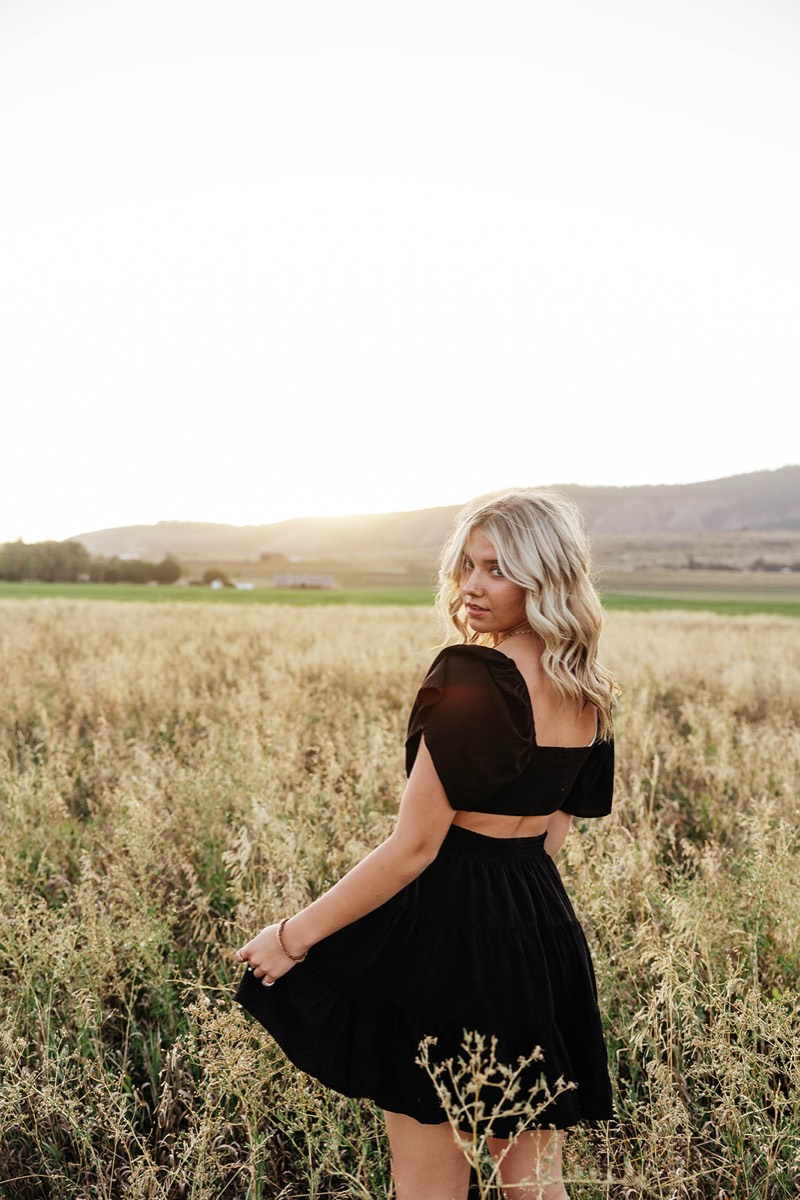 Idaho senior portrait by Sage and Spur