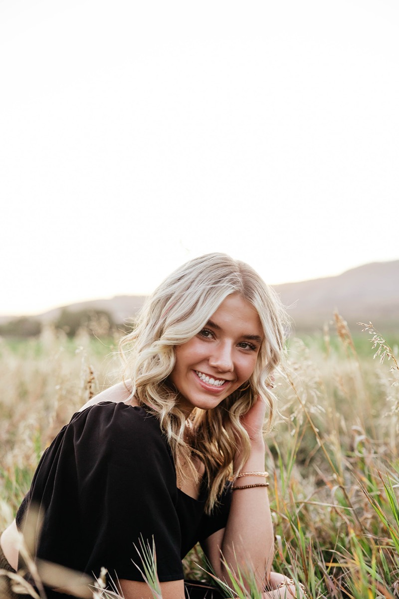Idaho senior portrait by Sage and Spur