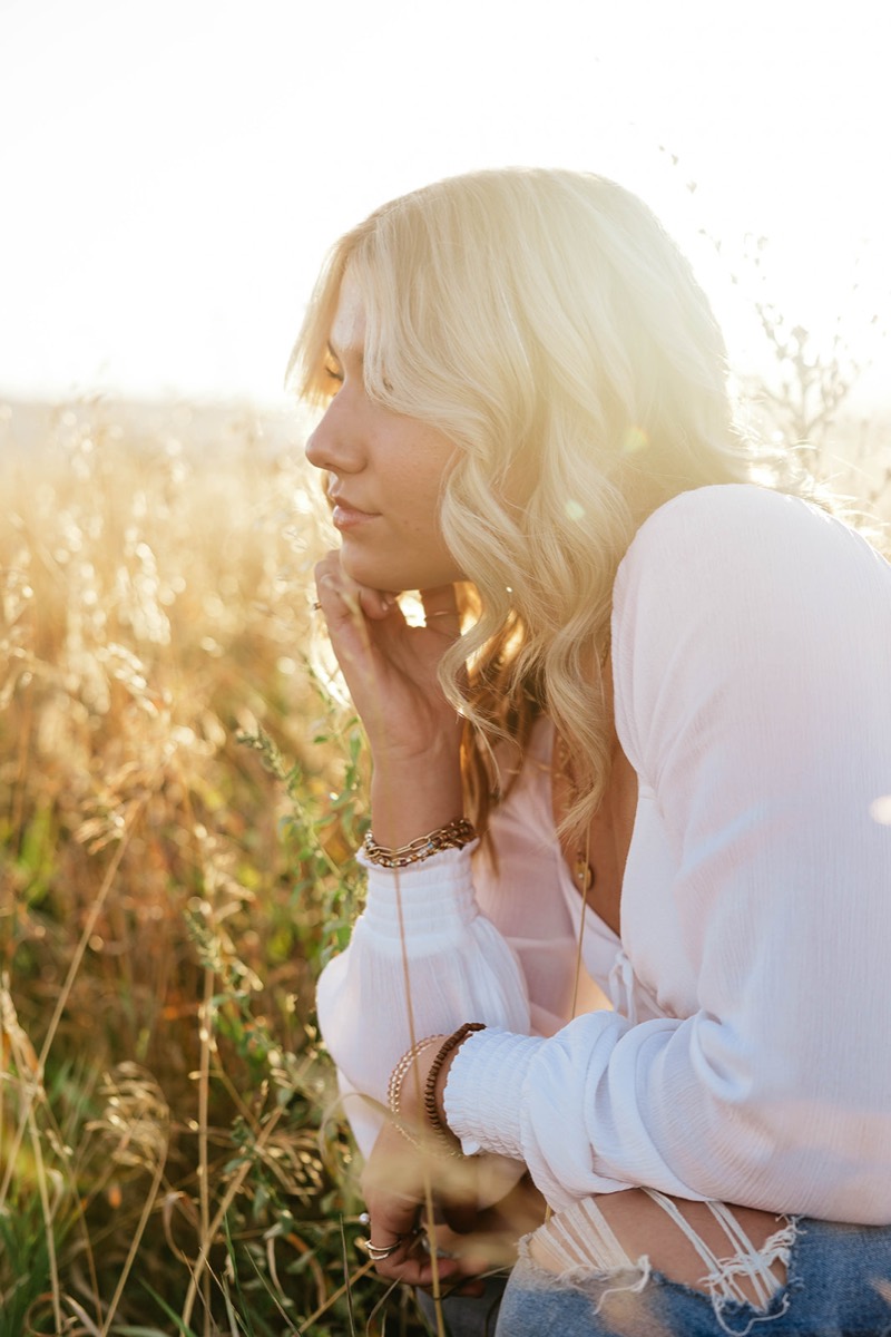 Idaho senior portrait by Sage and Spur
