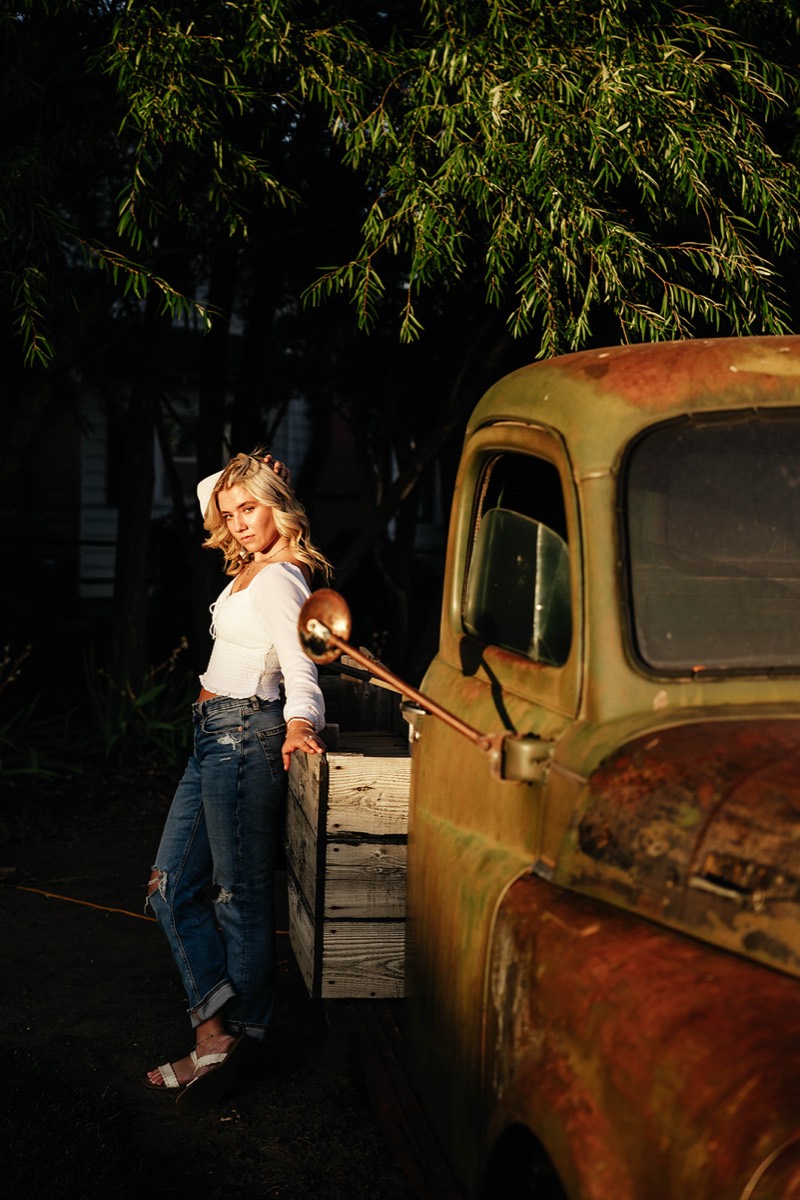 Idaho senior portrait by Sage and Spur