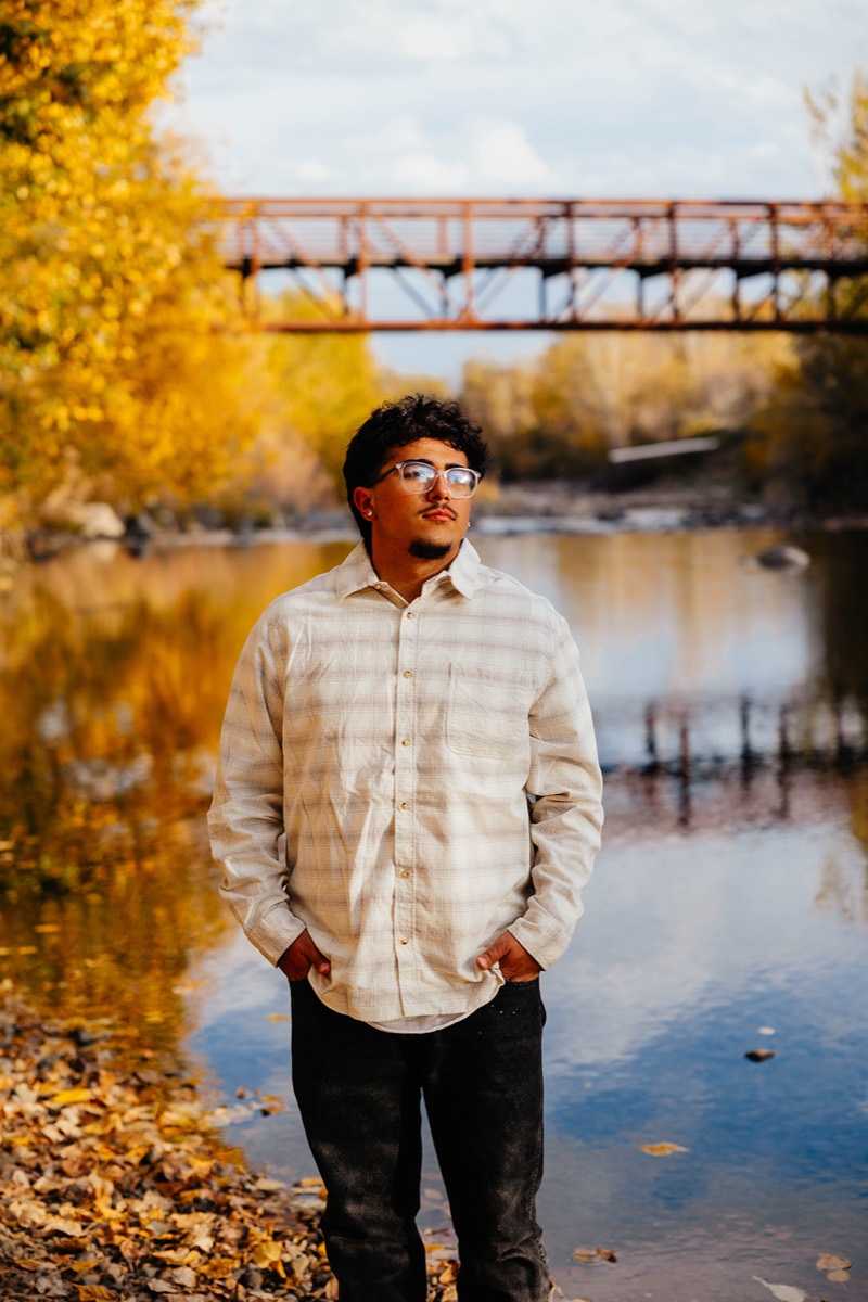 Idaho senior portrait by Sage and Spur
