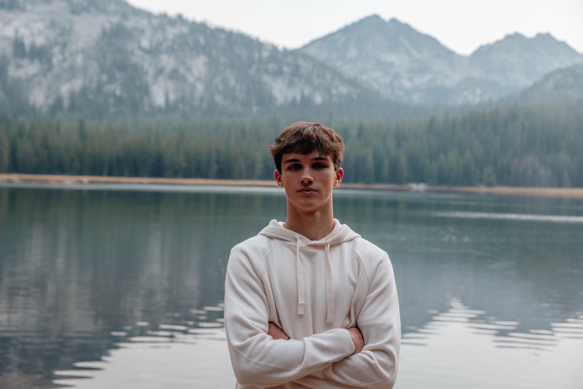 Idaho senior portrait by Sage and Spur