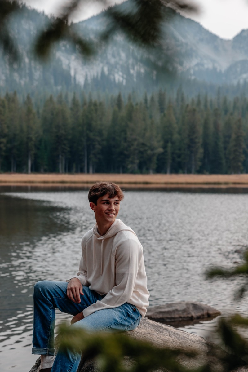 Idaho senior portrait by Sage and Spur