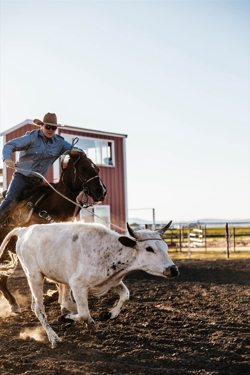 Idaho senior portrait by Sage and Spur