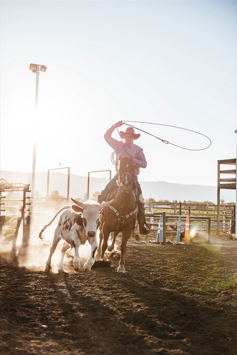 Idaho senior portrait by Sage and Spur