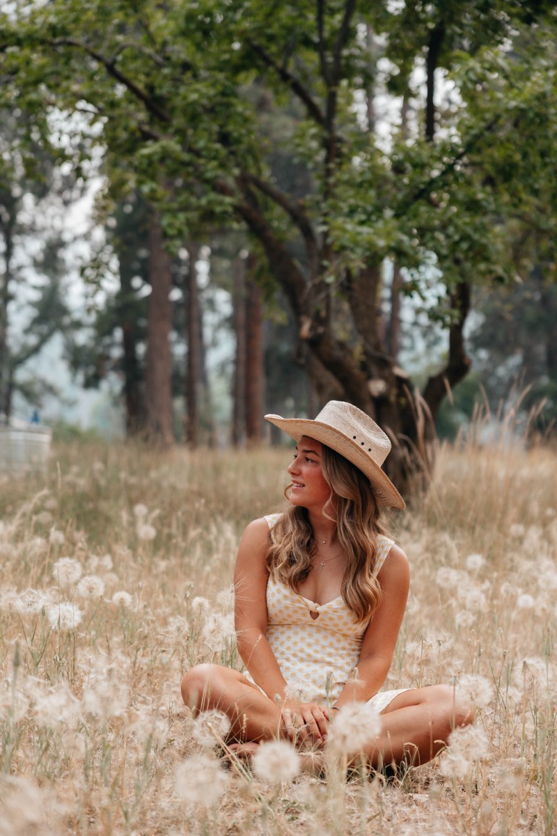 Idaho senior portrait by Sage and Spur