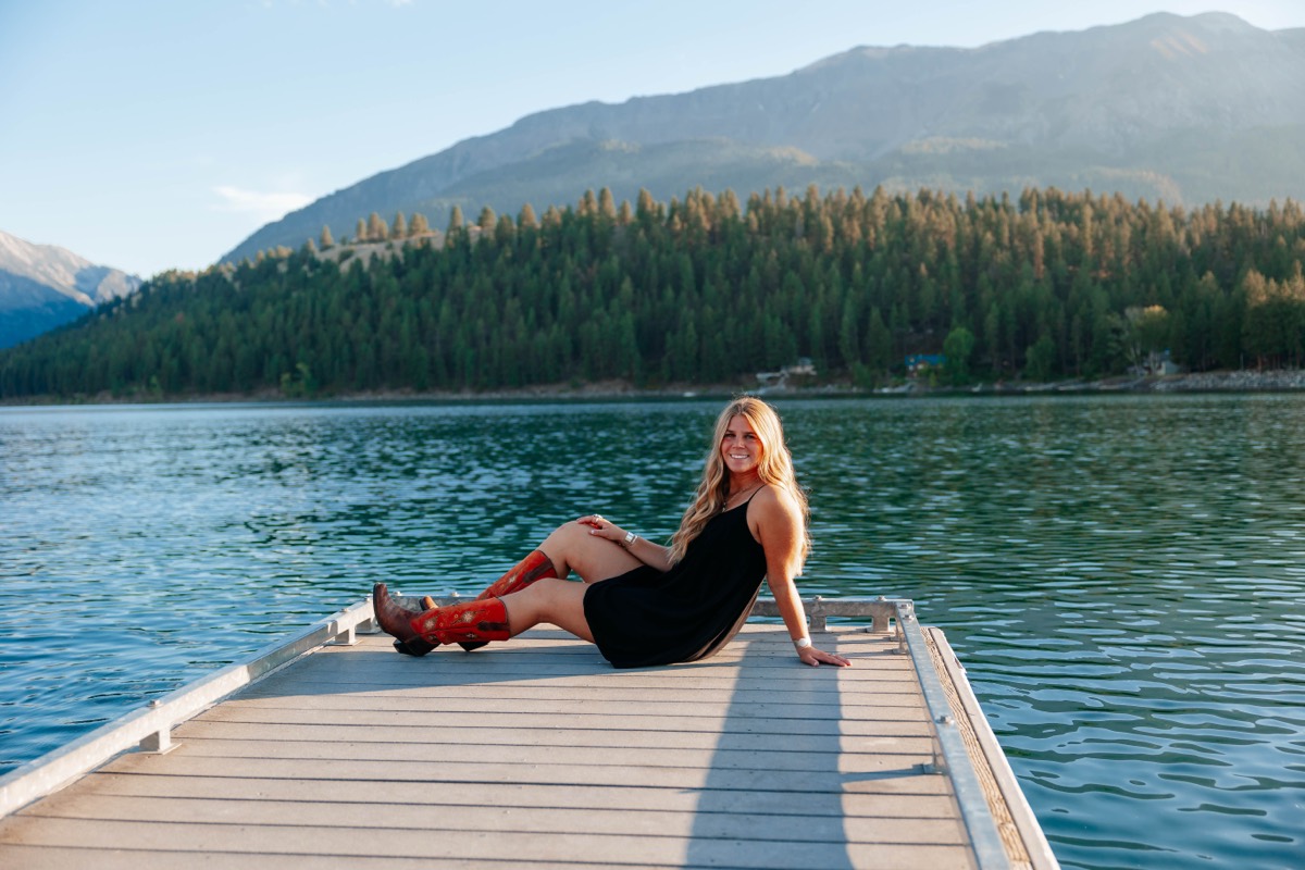 Idaho senior portrait by Sage and Spur